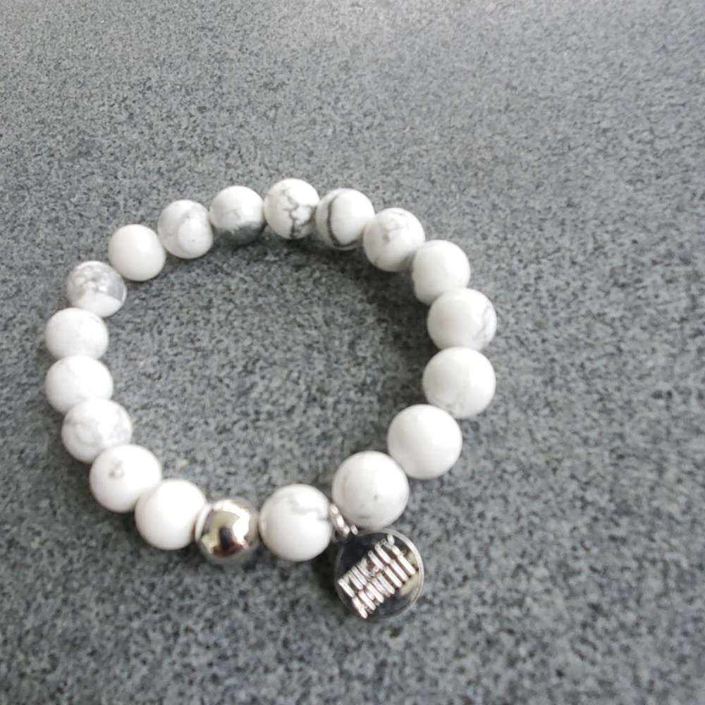 Howlite Bracelet by Kinsley Armelle Small